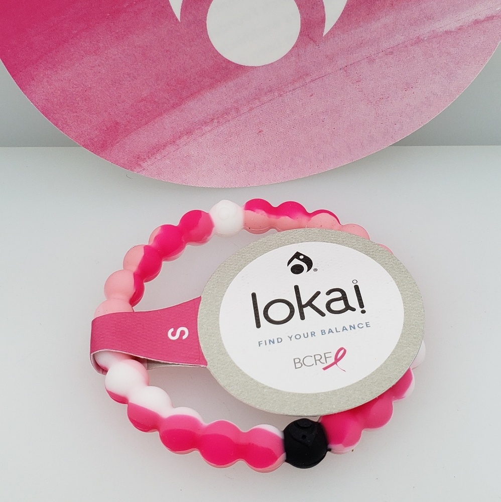 Authentic NWT Lokai Pink ombré BCRF